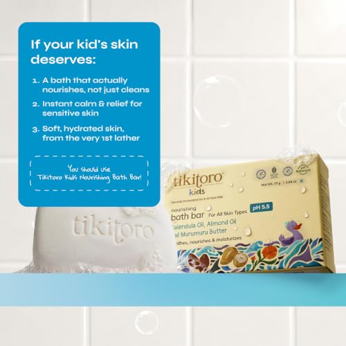 Tikitoro Kids Nourishing Bath Bar