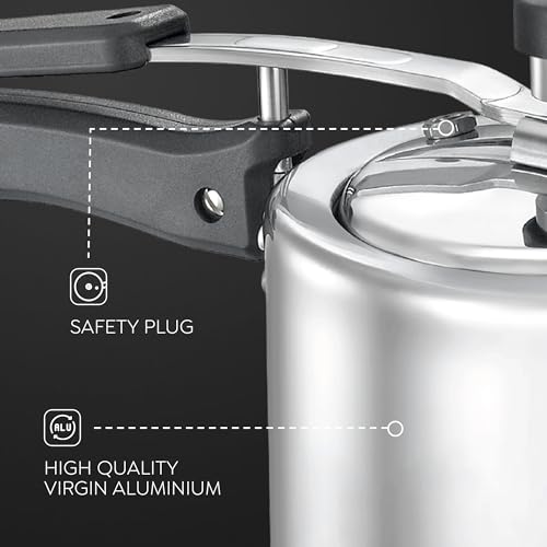 Judge by Prestige Basics 3 L Aluminium Pressure Cooker Innerlid - Image 4
