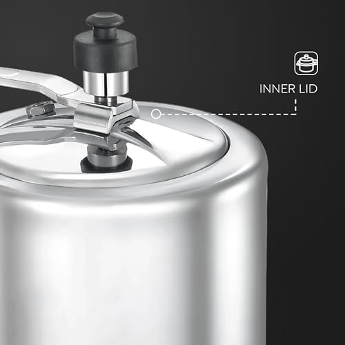 Judge by Prestige Basics 3 L Aluminium Pressure Cooker Innerlid - Image 6