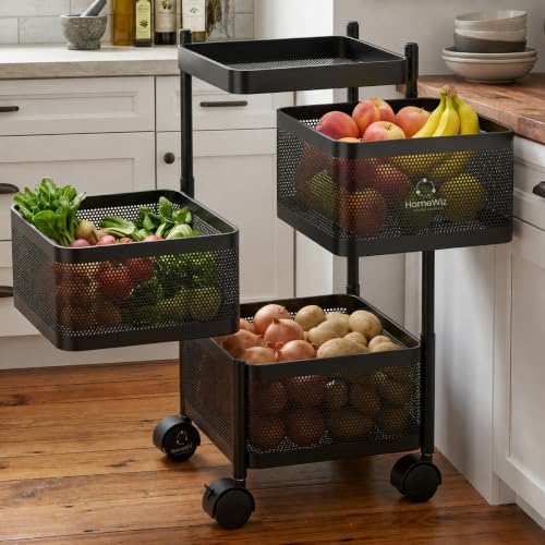 HomeWiz Square Kitchen Rack 3