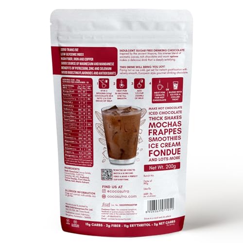 COCOSUTRA SUGAR FREE Drinking Chocolate