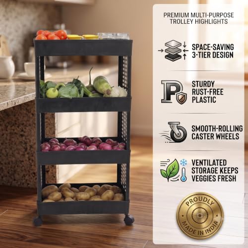 HomeWiz Kitchen Rack 4- Layer