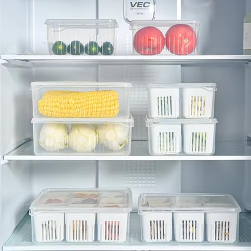 HomeWiz Fridge Storage Containers Large