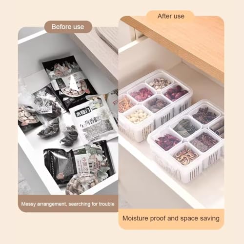 HomeWiz Fridge Storage Containers Large