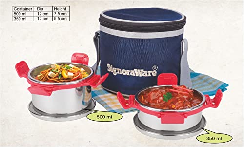 SignoraWare 500ml+350ml All Steel Executive