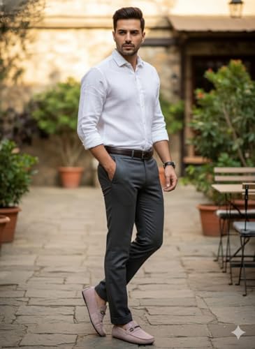 BUZZBASK Men?s Synthetic Leather Loafers