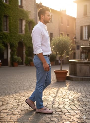 BUZZBASK Men?s Synthetic Leather Loafers