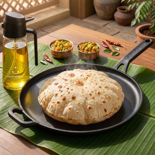 HomeWiz Cast Iron Roti Tawa