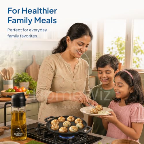HomeWiz Cast Iron Appe Pan