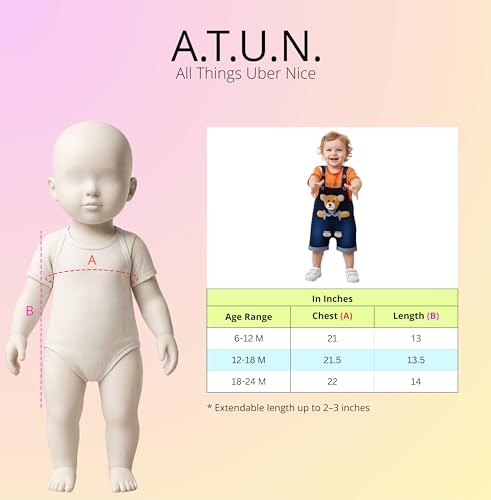 A.T.U.N. Baby Boys Cotton Denim