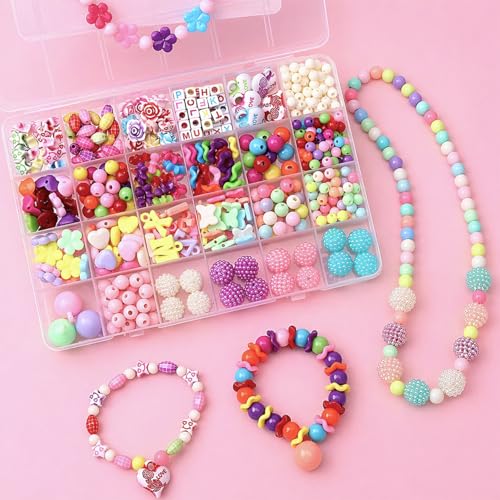 SYGA Plastic Beads for Kids