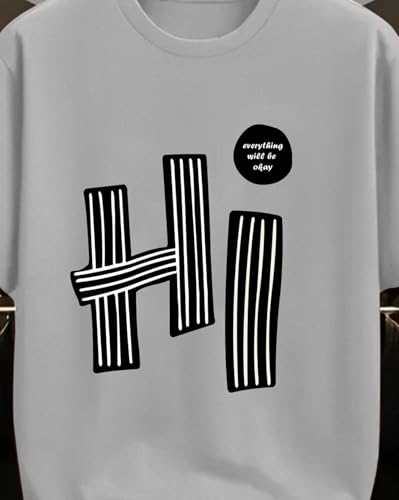 AUSK Mens Loose Fit Oversized