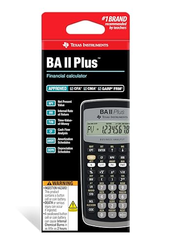 Texas Instruments BA II Plus Financial Calculator - Image 6