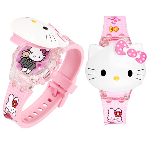 Matrix Kids Edition 3D Face Digital Watch for Kids with Disco Lights & Music