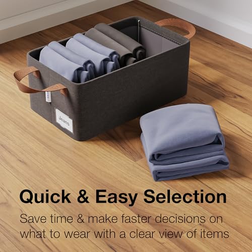 BOXJOY 4 Pcs Wardrobe Cloth