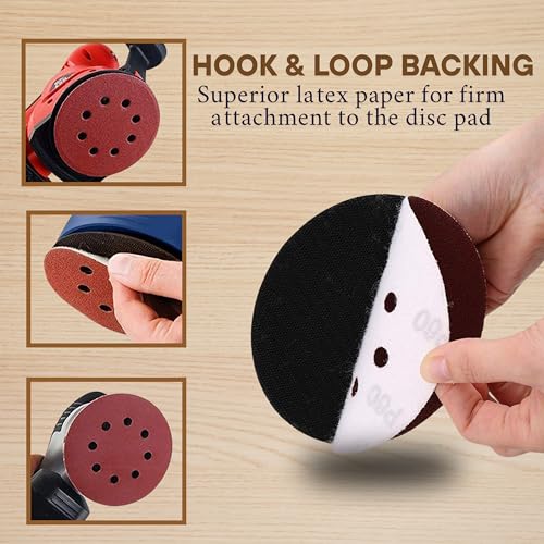 KHADIJA 7-Inches Round Sanding Disc
