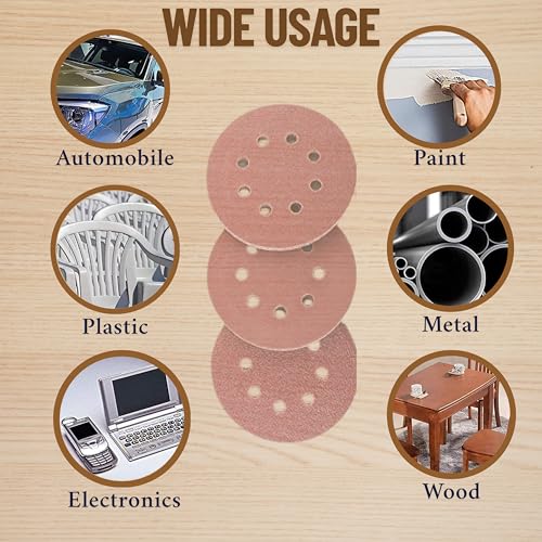 KHADIJA 7-Inches Round Sanding Disc