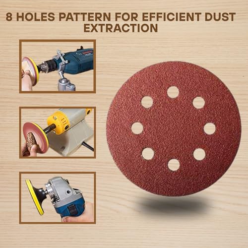 KHADIJA 7-Inches Round Sanding Disc