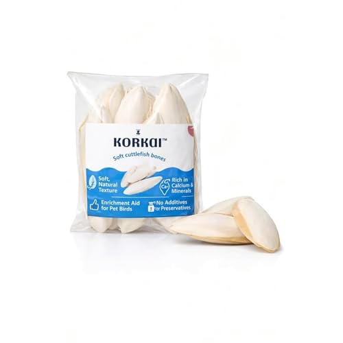 KORKAI Cuttlefish Bones for Birds