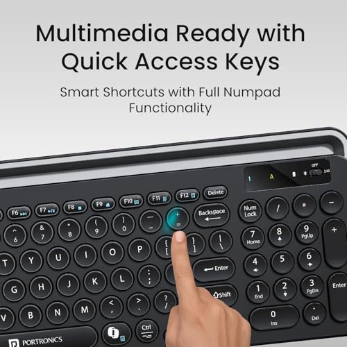 Portronics Bubble 3.0 Wireless Keyboard