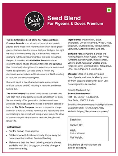 The Birds Company Premium Seed