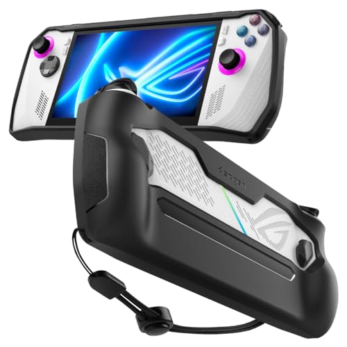 Spigen Rugged Armor for Asus ROG Ally Case with Wrist Strap - Matte Black