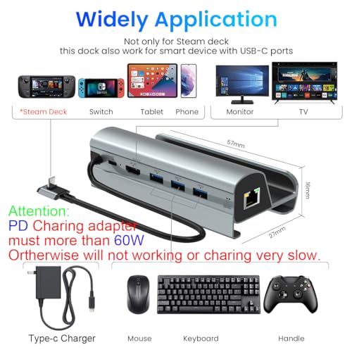 Verilux® Multipurpose Gaming Steam Deck