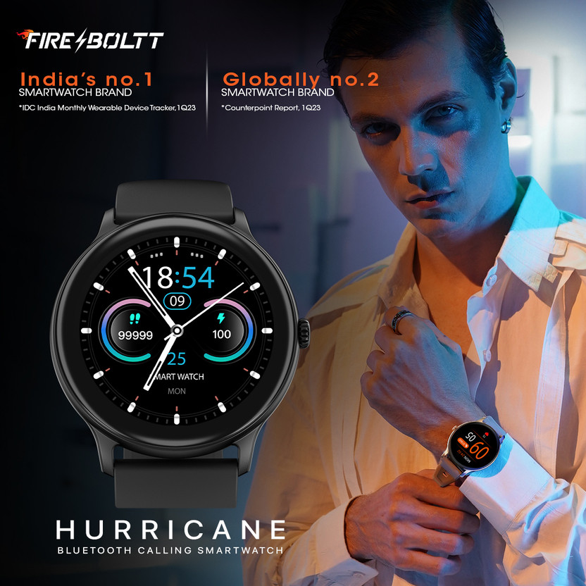 Fire-Boltt Hurricane 33.02mm Curved Glass