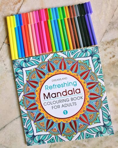 Refreshing Mandala – Colouring Book