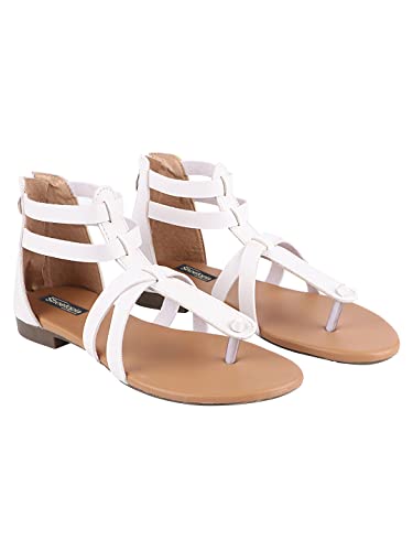 Shoetopia Women's Casual Flat Sandals - Image 5