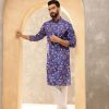 SOJANYA Men's Multicolor Green Artistic