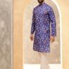 SOJANYA Men's Multicolor Green Artistic