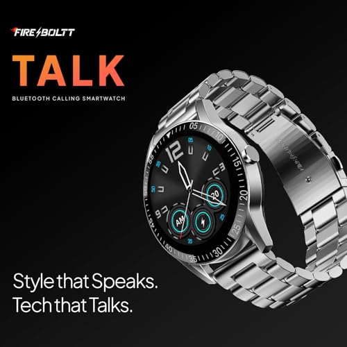 Fire-Boltt Talk Round Smart Watch