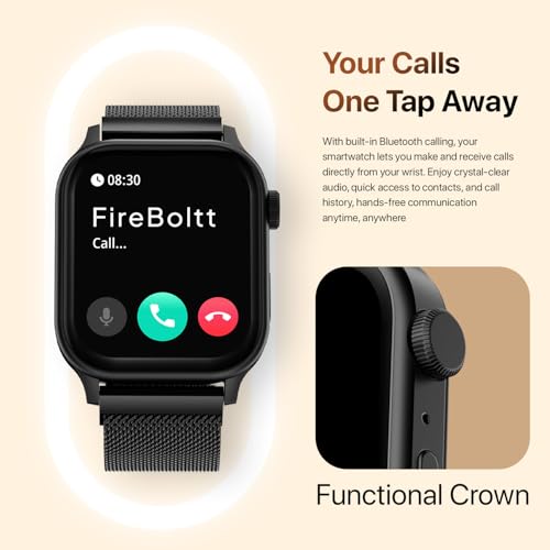 Fire-Boltt Rise Round Smart Watch