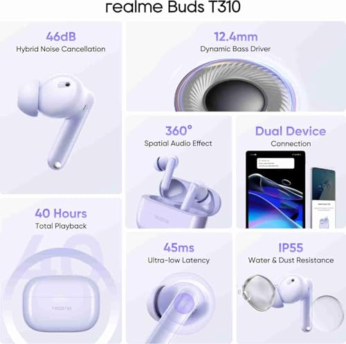 realme Buds T310 True Wireless
