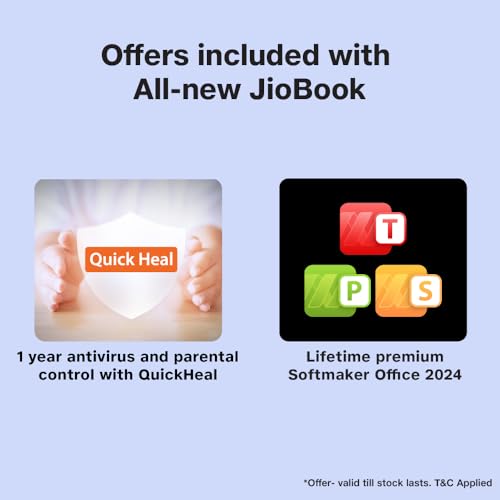 JioBook 11 with Lifetime Office