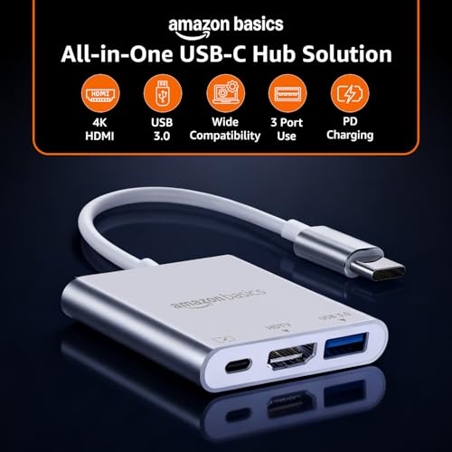 Amazon Basics 3-in-1 USB Type