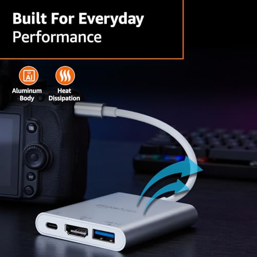 Amazon Basics 3-in-1 USB Type
