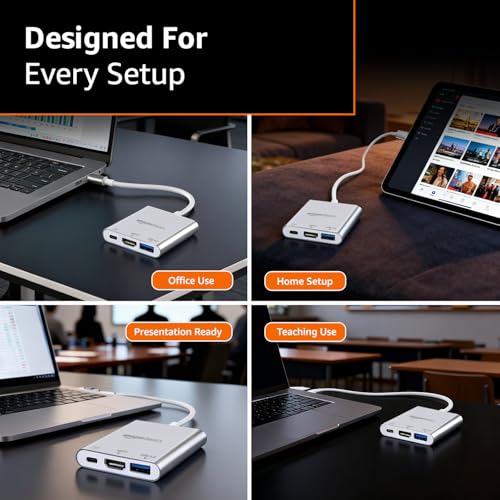 Amazon Basics 3-in-1 USB Type