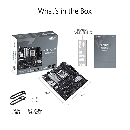 ASUS Prime A620 Micro-ATX Motherboard