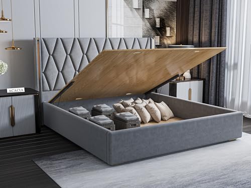 Acacia Modern Upholstered King Size