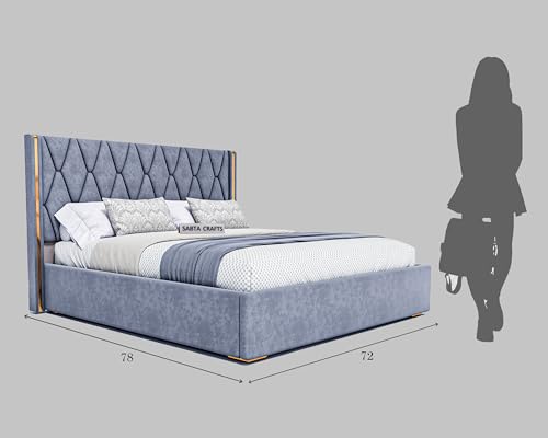 Acacia Modern Upholstered King Size