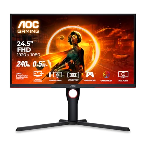 AOC 25G3ZM/BK 24.5" FHD Gaming