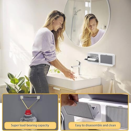 RERANT Wall Mounted Soap Holder
