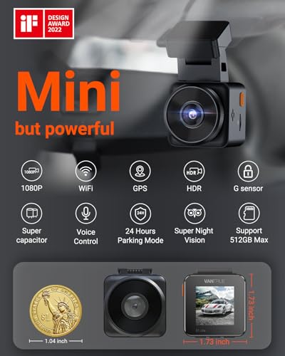 Vantrue E1 Lite 1080P WiFi