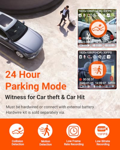 Vantrue E1 Lite 1080P WiFi
