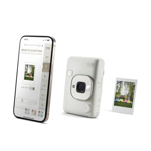 Fujifilm Instax Mini LiPlay Hybrid Instant Camera (White) - Image 6