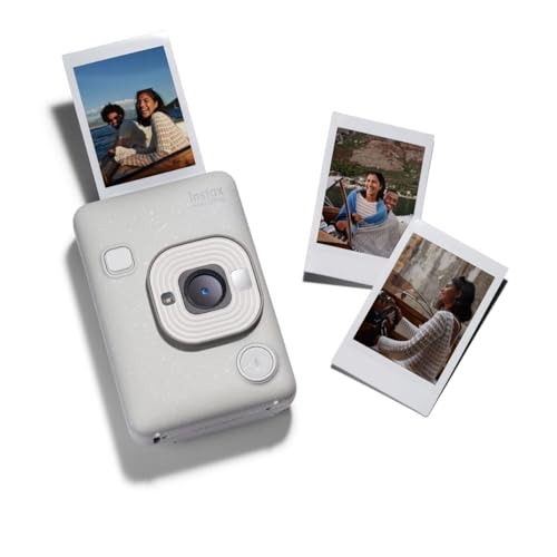 Fujifilm Instax Mini LiPlay Hybrid Instant Camera (White) - Image 7