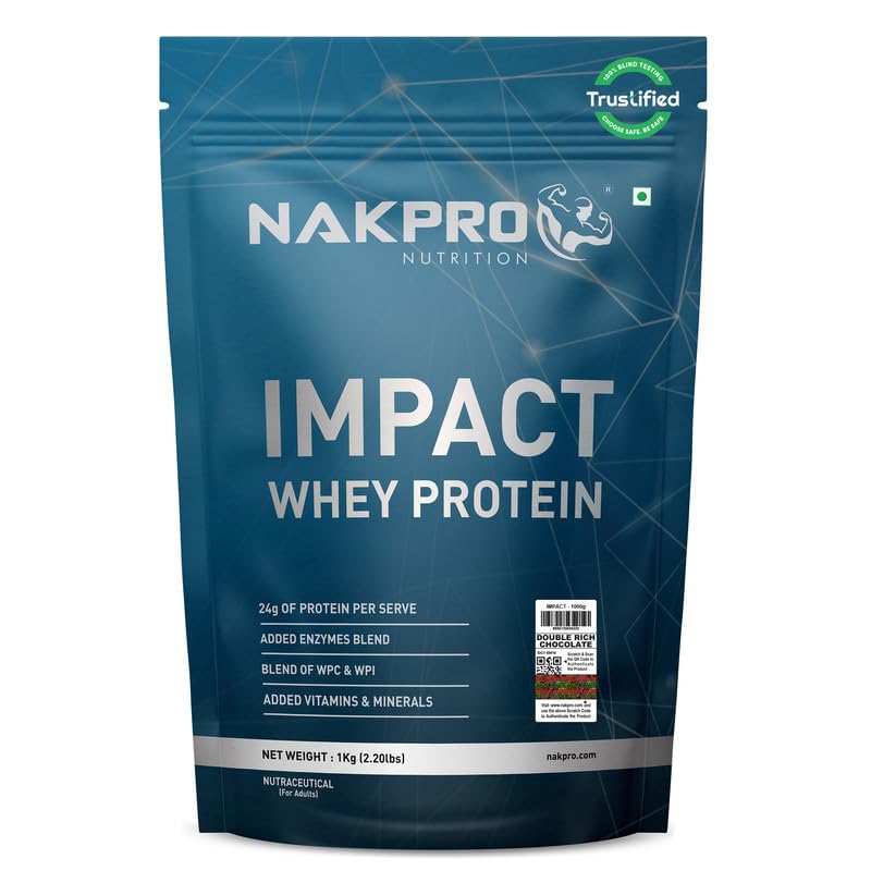 NAKPRO NUTRITION Impact Whey Protein