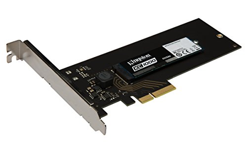 Kingston KC1000 NVMe 960GB HHHL PCIe Solid State Hard Drive (SKC1000H/960GB)